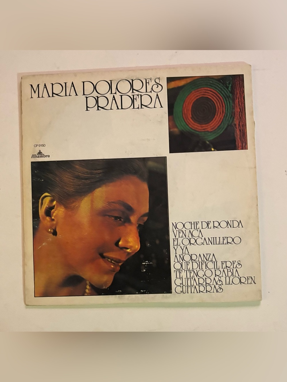María Dolores Pradera. Vinyl